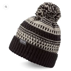 Dakine Women's Davina Beanie - Black/Grey - OS NWT $35 Retail